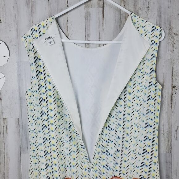 Cato Shift Sleeveless Dress Multicolored Size Small - Picture 11 of 11